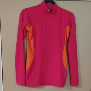 Columbia Vibrant Pink and Orange Active Top